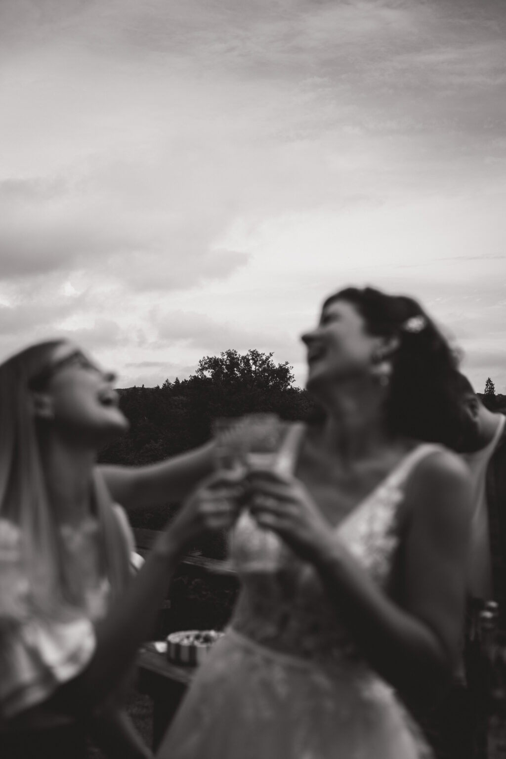 Hochzeitsreportage im Saarland Sektempfang